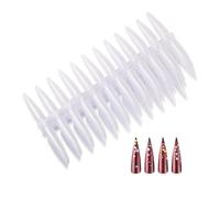 VINTORKY 1ensemble Présentoir Ongles Nuancier Transparent Plaques Tranches Manucure Outils Affichage Couleurs Vernis Nail Art