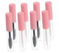 VINTORKY 1ensemble Set De Tubes pour Mascara Et Eyeliner avec Bouchons Roses Flacons pour Maquillage Distributeurs Applications pour Échantillons Et Retouches