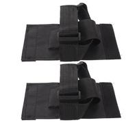 VINTORKY 1paire Sangles de Pédales pour Vélo Appartement Réglables Support Pied Sécurisé pour Vélo de Rééducation Adaptées aux Personnes Âgées et Patients Réhabilitation