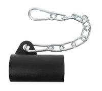 VINTORKY 1pièce Accessoire Barre Musculation T-Bar Multifonction avec Œillet et Chaîne Fixation Manchon Barre pour Tirage Haut et Bas Équipement Fitness Maison Installation Facile