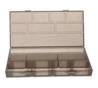 VINTORKY 1pièce Boîte de Rangement Coiffure Plastique Capacité Moyenne pour Outils de Coupe Design Élégant pour Salon et Usage Domestique Organisateur Pratique et Couleur Couleur