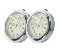 VINTORKY 2 Pièces Cadran Montre à Gousset Infirmière en Verre, Style Concis | Accessoire Manuel Diy, Lecture Claire de L’heure, Format Poche, pour Infirmier et Usage Quotidien
