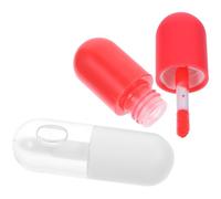 VINTORKY 2 Pièces Huile à Lèvres Sérum Repulpant, Pvc et Essence Végétale, Hydratant, Nourrissant, Doux, pour Femmes, Hiver, à Offrir à Amis et Famille