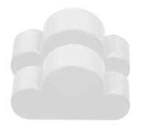 VINTORKY 2 Pièces Organiseur Mural Magnétique pour Clés de Nuage Blanc