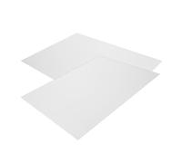 VINTORKY 2 Pièces Plaques Aluminium Blank Lot de Métalliques pour Diy et Artisanat Résistantes et Pratiques Parfaites pour Projets Créatifs