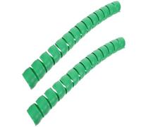 VINTORKY 2 Pièces Protection Complète Housse Spirale Flexible pour Meubles Griffures de Chat en Plastique Vert Design Moderne pour Pieds de Meubles et Intérieur