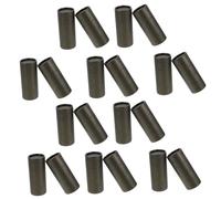 VINTORKY 20pièces Boîte à Thé Cylindrique Et Porte-Bouteille Huile Essentielle Coffret Cadeau Et Boîte Emballage Lot de Noir Et Doré