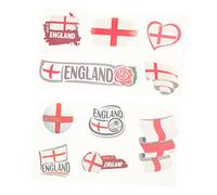 VINTORKY 2feuilles Autocollants De Visage Temporaires Pour Fans De Football De Sportifs Stickers Décoratifs Pour Événements Sportifs Thème De De Soccer Amusant Et