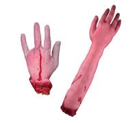VINTORKY 2pcs Jouets à Tours de Halloween en Plastique Design Terrifiant et Accessoires Drôles pour Cosplay et Fêtes Masquées
