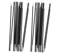 VINTORKY 2pièces Arceaux De Tente Flexibles De Kit De Support Poteaux Pré-assemblés pour Camping Et Randonnée Pliables Et Stables