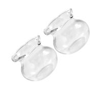 VINTORKY 2pièces Miniatures Bacs à Poissons Verre Transparent pour Décoration De Maison De Poupée Accessoires De Bricolage pour Créer Un Univers Miniature