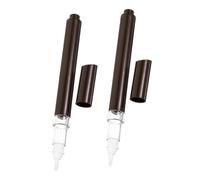 VINTORKY 2pièces Stylo Applicateur Rechargeable Pour Huile De Cuticule Avec Pinceau Flacon Vide Pour Soins Des Ongles Lèvres Conteneur De Liquide De Croissance