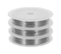 VINTORKY 3 bobines de fil de cuivre pour enfilage de perles - Fil métallique de 8 m (26,2 pi) pour la création de bijoux, le bricolage, l'électroculture, le jardinage et les projets