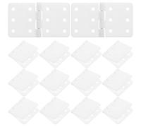 VINTORKY 30 charnières en nylon à goupille, petite taille 16 x 29 mm, pour pièces de rechange de modèles réduits d'avions radiocommandés, charnières flexibles en nylon pour avions à