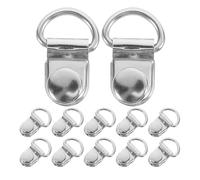 VINTORKY 30 Ensembles de Boucles Réutilisables pour Paquet à Main et Chaussures, Accessoires en Alliage de Zinc Faciles à Démonter, Style Simple et Pratique pour Créations DIY