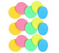 VINTORKY 30pièces Éponges Faciales Comprimées De Éponges Démaquillantes Rondes Pour Nettoyage Et Exfoliation Peau