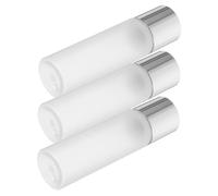 VINTORKY 3Pièces Bouteilles de Voyage Lot de Flacons Rechargeables pour Lotion et Cosmétique Distributeur Pratique et Étanche