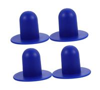 VINTORKY 4 Pièces Bouchons de Piscine PVC Robustes Lot de Longues Accessoires Étanches pour de et Filtres Compatible Creusées Sol Protection Fuite pour Pompe et Filtration
