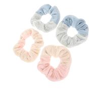 VINTORKY 4 Pièces Lot de Élastiques à Peluche Accessoires de Doux et Élégants Idéaux pour Bouclés et Épais Parfaits pour Occasions Spéciales