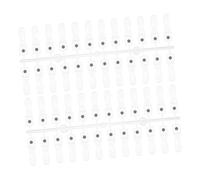 VINTORKY 48 Pièces Carte De Couleur Des Ongles Fournitures De Nail Art Conseils D'affichage De Vernis à Ongles Stand De Pratique Aimant