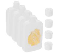 VINTORKY 4pièces Bouteilles Plastique Eau Bénite Pour Baptême Accessoires Religieux Avec Motif Élégant Conteneurs Réutilisables Pour Église Et Célébrations Chrétiennes