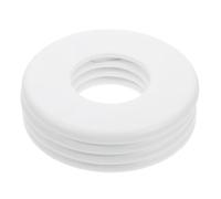 VINTORKY 4pièces Cache Escaliers de Piscine Abs Protection Étanche pour Échelles de Piscine Hors-Sol Caches de Tuyaux et Orifices de Main Courante Design Minimaliste Blanc