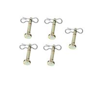 VINTORKY 5 Ensembles Goupilles de Cisaillement et Goupilles Fendues Kit de Compatible pour Deneigeuses