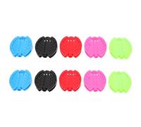 VINTORKY 5 Paires Pédales Plastique pour Tricycle Garçon Fille Lot de Multicolores Repose Antidérapant Aux Intempéries Installation Facile sans Outil pour Garçon Fille