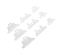 VINTORKY 6 Pièces cisailles à laine électriques partie de remplacement tondeuse de moutons lames de rechange pour tondeuses Clipper pour coupe-mouton Nanocéramiques blanche