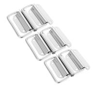 VINTORKY 6 Pièces Poignée Métallique de Transport Pliable | Montage en Surface, Entraxes 5,9cm et 4,4cm, Prise Ergonomique Antidérapante, avec Vis