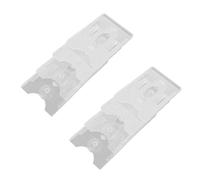 VINTORKY 6 Pièces Porte-cartes Pare-brise Transparent Support de Permis et Ticket Voiture Résistant Températures Maintien Sécurisé Documents Visibilité