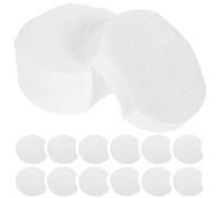 VINTORKY 600 Coussinets Démaquillants Épais Demi-Lune à Texture Perlée, Compresses Cosmétiques Jetables pour Démaquillage Quotidien Visage, Pratiques et Doux pour Femmes en Voyage