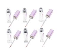 VINTORKY 6pièces Bouteille Contenant Pour Mascara Eye-liner Corps Transparent Applicateur Facile Léger Et Compact Flacon Rechargeable Usage Quotidien Et Voyage