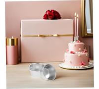 VINTORKY 8 Pièces Moules Mini Acier Antiadhésifs pour Cupcakes Muffins Petits Gâteaux Pâtisseries Multifonctions