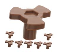 VINTORKY 8pièces Support pour Plateau Tournant de Micro-ondes Coupleur pour Four à Micro-ondes de Rechange pour Plateau Tournant