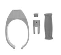 VINTORKY Accessoire de Béquille D'avant-bras et Poignée, Manchette en | Manchon Ouvert Modulaire, Surface Antidérapante, Confort de Prise, pour Entrée de Salle de Bain et Marches