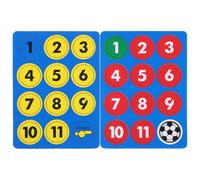 VINTORKY Accessoires Football Ensemble Aimants Ronds Magnétiques pour Tableau de Commandement Entraîneurs Professionnels