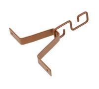 VINTORKY Adaptateur de Chaîne de Pluie avec Crochet V Clip Réglable pour Gouttière Installation Facile Compatible avec Système de Drainage Extérieur et Accessoires de Jardin