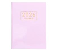 VINTORKY Agenda Mensuel Compact 2026 A7 avec Couverture Pu, Planificateur Quotidien Robuste et Design Compact, pour Organisation et Présents de Nouvelle Année