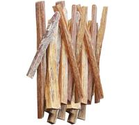 VINTORKY Allume-feu à Bois 1 Paquet, Bois Séché, Allumage Rapide, Camping | Bois , sans Produit Chimique, pour Feu de Camp et Charbon, Usage Randonnée, Survie
