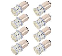 VINTORKY Ampoules LED de Feu Stop Arrière Blanc Super Lumineux 8pcs Aluminium Aviation et Pcb Supportant Longévité et Réduisant Charge Batterie pour Voiture