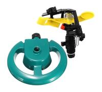 VINTORKY Arroseur d'eau Rotatif 360° pour Jardin Et Pelouse, Dispositif D'arrosage à Base Stable en Plastique Résistant, Système D'irrigation Automatique pour Arrosage Extérieur Et Entretien Jardin