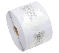 VINTORKY Autocollants pour Nail Art en Aluminium, Formulaire D'extension D'ongles Rapide et Facile à Utiliser, Rouleau Unique pour Usage Domestique et Professionnel