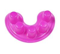 VINTORKY Bassine de Trempage pour Manucure 5 Compartiments 2pcs en Plastique pour Dissolution Vernis à Ongles et Soin des Ongles et Usage à Couleur Aléatoire pour Salon