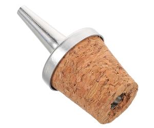 VINTORKY Bec avec Dessus en Liège Verseur de Bouteille Amère Facile à Verser Matériel Métal et Bois pour Bars à Domicile et Restaurants