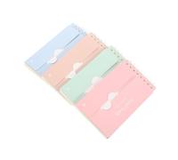 VINTORKY Bloc-notes Portable 4 Pièces en Papier Pages Blanches pour Étudiants, pour Projets DIY et Cartes de Mémo Collège Couleur Aléatoire