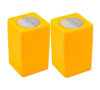 VINTORKY Boîte De Rangement pour Lames Cassées Petite, Lot De 2, Compacte Et Sécurisée, Étui De Recyclage pour Lames Usagées, Usage Domestique Et Professionnel