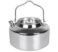 VINTORKY Bouilloire Camping Acier Inoxydable Capacité Légère et Compacte Théière Portable Multifonction pour Randonnée Pique- et Réchaud Extérieur
