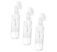 VINTORKY Bouteille Moussante Pinceau 3 Pièces 150 Ml Vide Pet Distributeur De Mousse Pratique Pour Voyage Soins Du Visage Et Shampooing