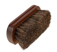 VINTORKY Brosse à Barbe en CRIN de Cheval pour Hommes Pinceau à Barbe en Bois Nettoyage des Cheveux Usage à Domicile Salon